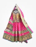 Afghan Banaras Dress Front