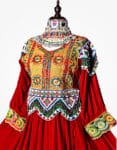 12.Afghan Velvet Dress-Shirin Bridal(SB-12)Front
