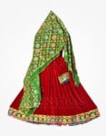 12.Afghan Velvet Dress-Shirin Bridal(SB-12)Front