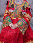 12.Afghan Velvet Dress-Shirin Bridal(SB-12)Front