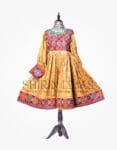 15.Afghan Silk Dress-Party Wear(PW-15)Front
