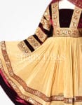 17.Afghan Shimar Dress With Velvet-Party Wear(PW-17)Front