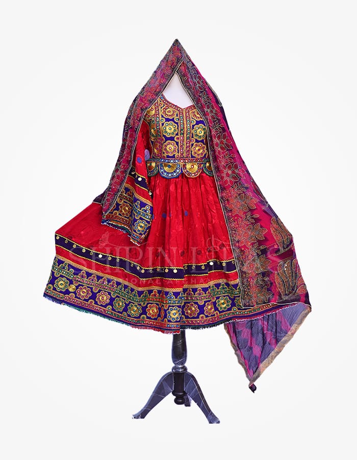 25.Afghan Kuchi Dress Front