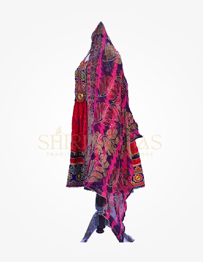 25.Afghan Kuchi Dress Side