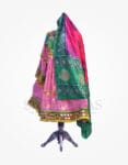 7.Afghan Zari Chaffon Dress-Party Wear(PW-07) Front