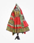 Afghan Red Banaras Bridal Dress (SB-09)