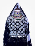 19.Afghan bakhmal dress (PW-19) Front