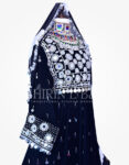 19.Afghan bakhmal dress (PW-19) Front