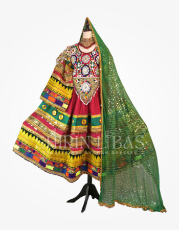Afghan bridal dress (SB-25)