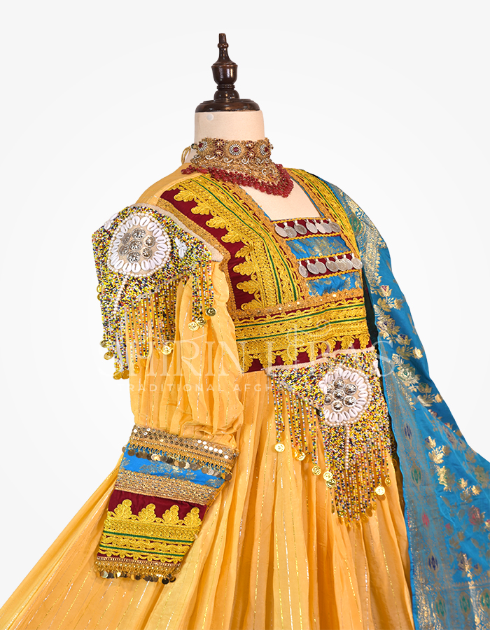 26.Afghan bridal dress (SB-26) Side