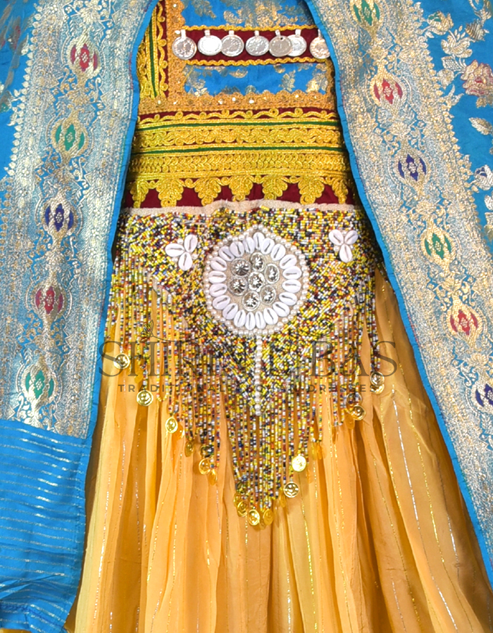 26.Afghan bridal dress (SB-26)Back