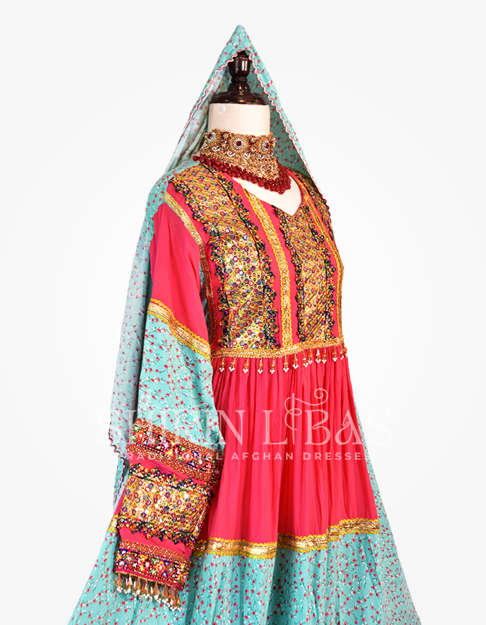 26.Afghan linan kuchi dress (PW-26) Side