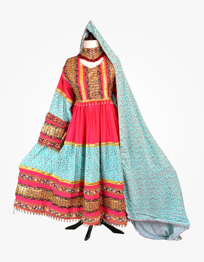 26.Afghan linan kuchi dress (PW-26)Front