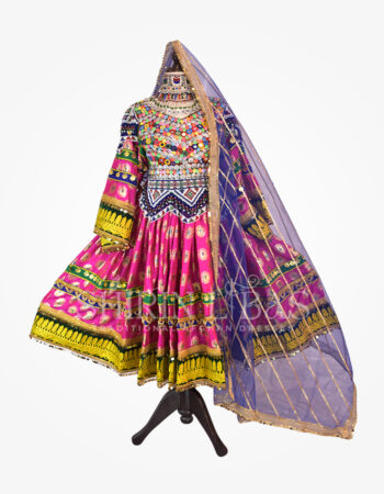 Afghan charma bridal dress (SB-27)