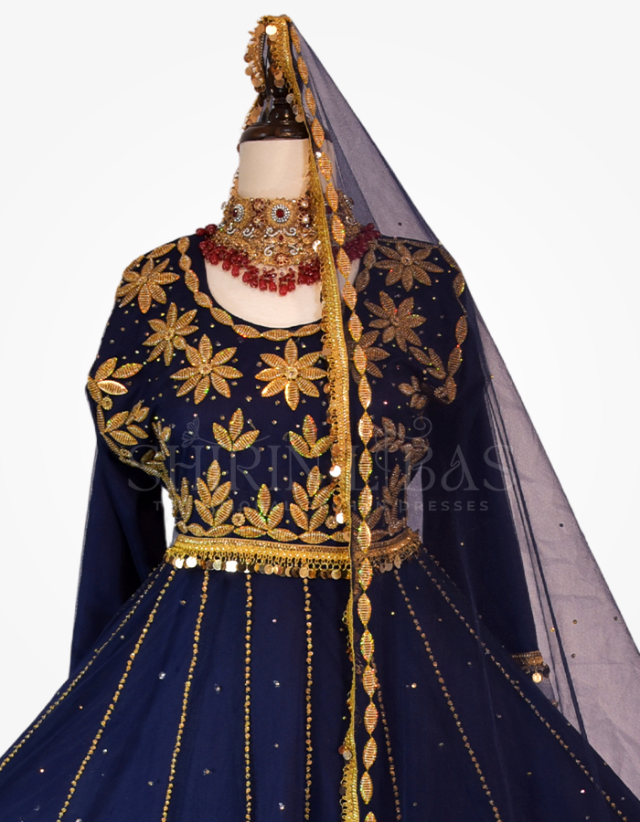 27.Afghan fancy dress (PW-27) Side