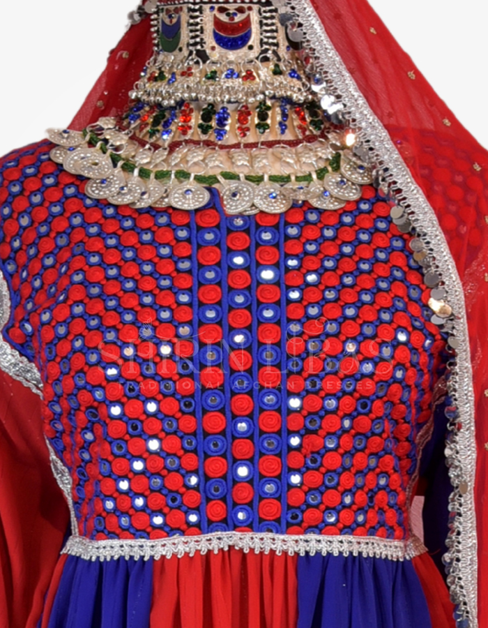 29.Afghan casual dress (PW-29)Back