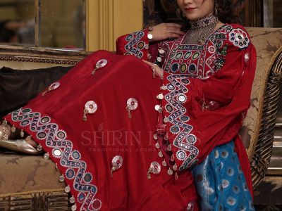12.Afghan Velvet Dress-Shirin Bridal(SB-12)Thumb